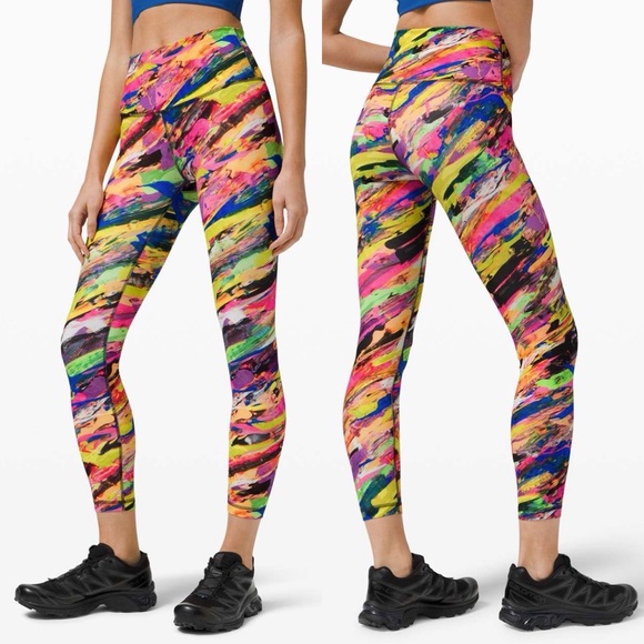 lululemon athletica Pants - lululemon High Rise Catalyst Wunder Train Tights 25" Size 8